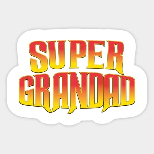 Super Grandad Sticker